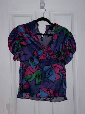 Anna Sui silk top